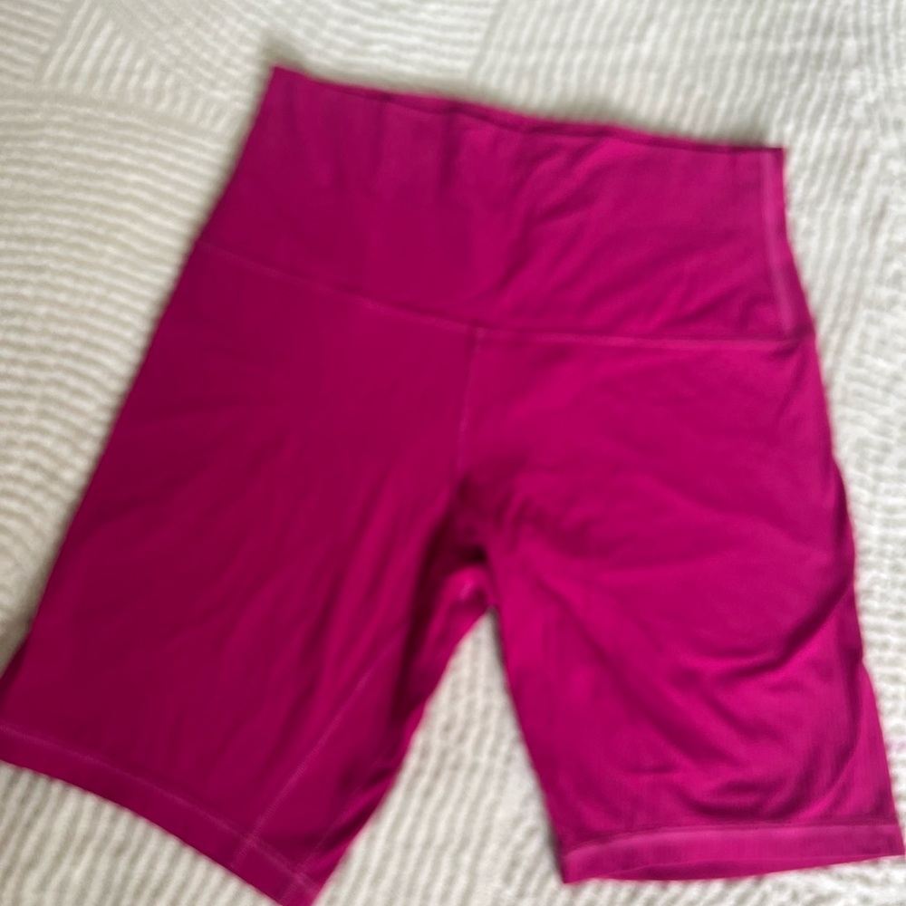 Lululemon Athletica Magenta Bike Shorts